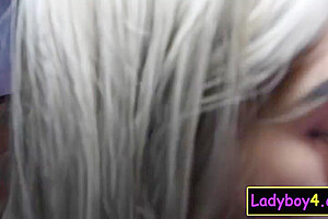 Bondage Sex With Hot Blonde Asian Shemale Ladyboy Chotika From Thailand