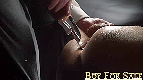 BoyForSale - Twink pushed to his limit by BDSM Step daddy and his dildo