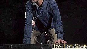 BoyForSale - Twink pushed to his limit by BDSM Step daddy and his dildo