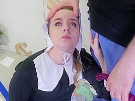 Breaking in amish sub girl