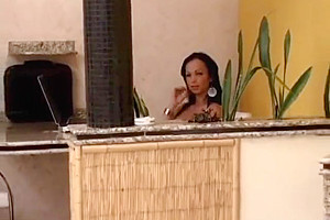 Bruna plows Her lover