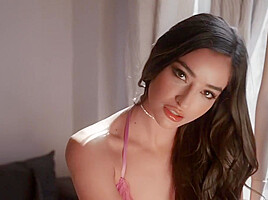 Brunette Does Lewd Sex With A Bald Lover And Cums On His Dick With Emily Willis And Zac Wild