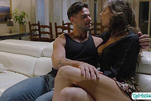 Brunette Tranny Fucks Straight Guys Ass With Jade Venus