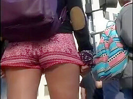 Brunette showing ass chicks on pubic