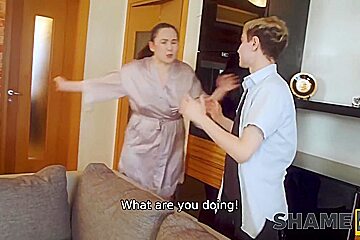 Bugging Next Door Lady To Fuck Her - Kris Vog