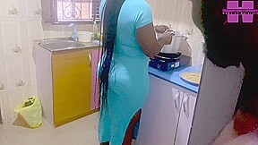 Busty African Babe