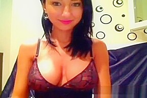 Busty Amateur Girl Riding Her Toy