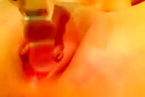 Busty Amateur Girl Riding Her Toy