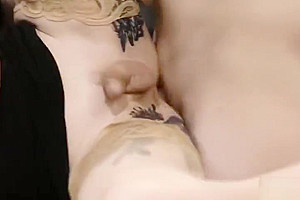 Busty Blonde TBabe Lena Kelly enjoys bareback with bigcock