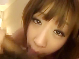 Busty Japanese Uses Her Big Boobs