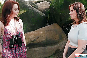 Busty Tgirl Bangs With Ariel Demure And Siri Dahl