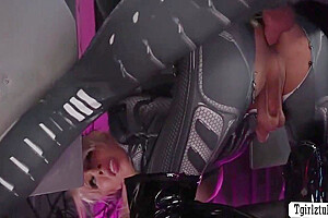 Busty Ts Astronaut Gets Analed By Her Friend 6 Min
