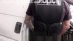 Busty british slut banged deeply by cop