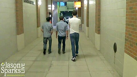 C K  Steel, Landon Wright and Tyler Page Bareback in Milwaukee