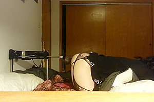 CD sissy gurl gets machine fucked by Mr Marcus