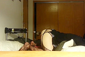 CD sissy gurl gets machine fucked by Mr Marcus