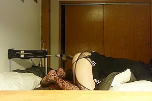 CD sissy gurl gets machine fucked by Mr Marcus