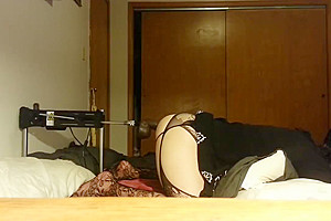 CD sissy gurl gets machine fucked by Mr Marcus