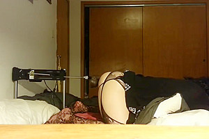CD sissy gurl gets machine fucked by Mr Marcus