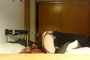 CD sissy gurl gets machine fucked by Mr Marcus