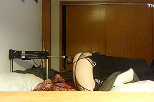 CD sissy gurl gets machine fucked by Mr Marcus