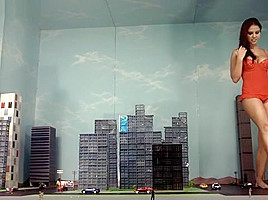 Cali's Giantess Rampage