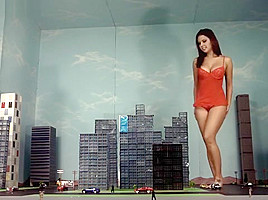 Cali's Giantess Rampage