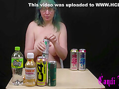 Candi Tries New Drinks 7 Min