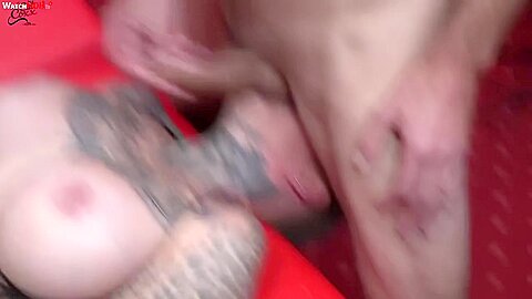Cat Coxx - Hartes Blowbang Bukake Spektakel Extreme Kehlenficks Xxl Spermafresse Mit