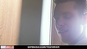 Catholic Boys Benjamin Blue And Ryan Jacobs Play In The Confession Booth