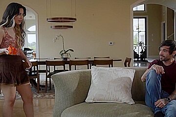 Caught By My Stepsister 3 Scene 3 - Aria Lee And Aria Aria Lee