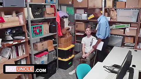 Caught Stealing And Penalized By Officers Big Black Cock - Britain Wesbury