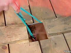 Chained Slave Screwed At Public Concert - Savannah Fox, Princess Donna And Xander Corvus