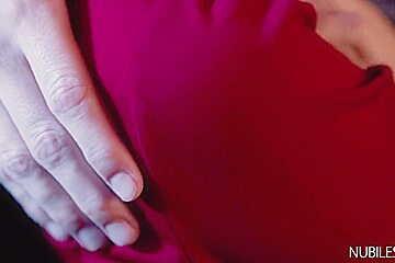 Chloe Cherry is sucking one of the biggest dicks she has ever seen and riding it