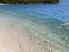Christmas Beach Creampie - Lapjaz com