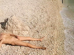 Christmas Beach Creampie - Lapjaz com