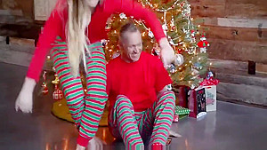 Christmas Night Turns into Fucking Between Step dad and Step daughter
