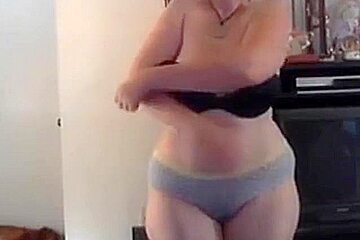 Chubby Blonde Strips