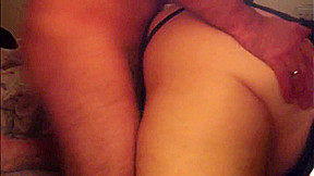 Chubby Wife Plays with my cock while i stimulate her clit with vibrator