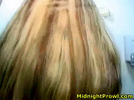Ciera Sage busty blonde teen 18+ pissing