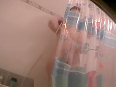 Cindy in shower