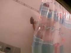 Cindy in shower