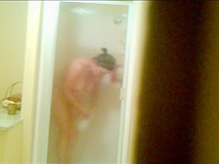 Close Up of Step mom In the Shower!