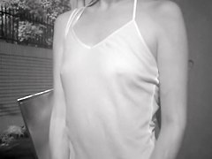 Common girls in the street candid downblouse views RAO-005