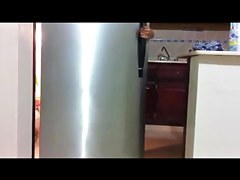 Con la esposa en el apto 3
