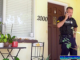 Cops Caught Their Stepdaughters And Reprimand Them