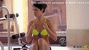 Crazy Interracial Action Of Black Coach And