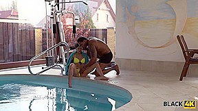 Crazy Interracial Action Of Black Coach And