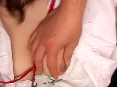 Crazy Japanese chick Mona Asamiya in Horny Cunnilingus, DP JAV scene