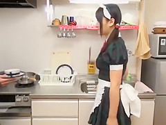 Crazy Japanese model Nana Usami in Fabulous Maid/Meido, College/Gakuseifuku JAV scene